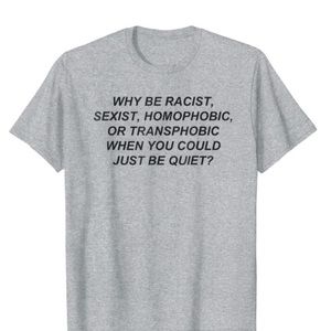 🌸 Grey Soft Statement T- Shirt